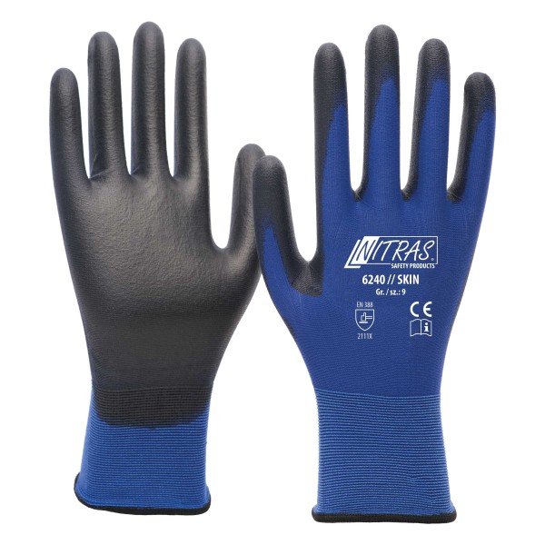 PU-Handschuh Nitras 6240 SKIN im 12er Pack