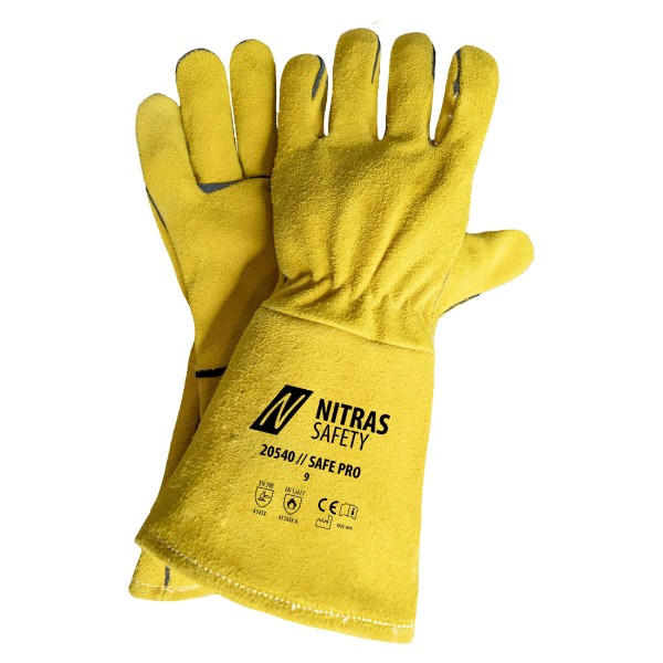 Schweißerhandschuh Nitras 20540 SAFE PRO im 12er Pack