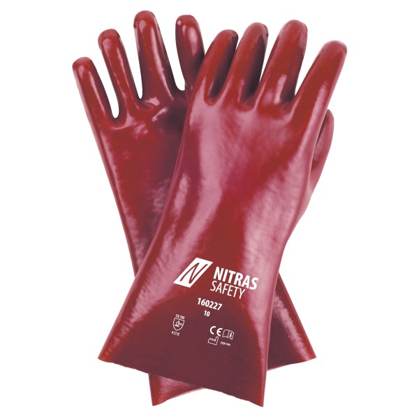 PVC Handschuh Nitras 160227 27cm im 12er Pack