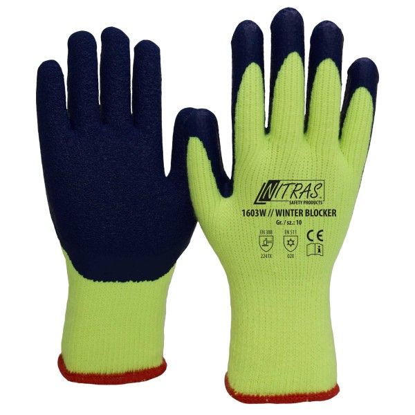 Winterhandschuh Nitras 1603W WINTER BLOCKER im 72er Karton